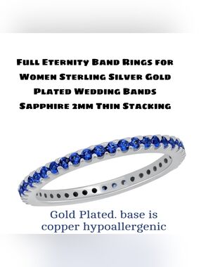 Pics For Cindz2004 Sterling Silver Black CZ Eternity Band - Black